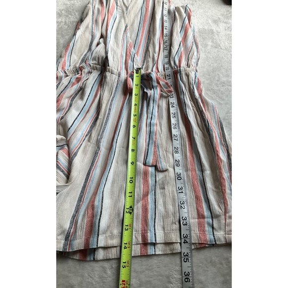 New Joe B striped Rayon Romper size large New with tags - Picture 5 of 10